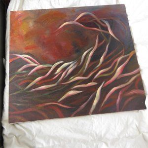 Original oil painting Abstract